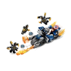 LEGO Super Heroes 76123 Kapitan Ameryka: Atak Outriderów Marvel